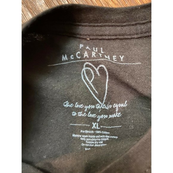 PAUL MCCARTNEY 'OUT THERE' Official 2014 Tour Shirt Sz  XL Womens - Picture 2 of 2